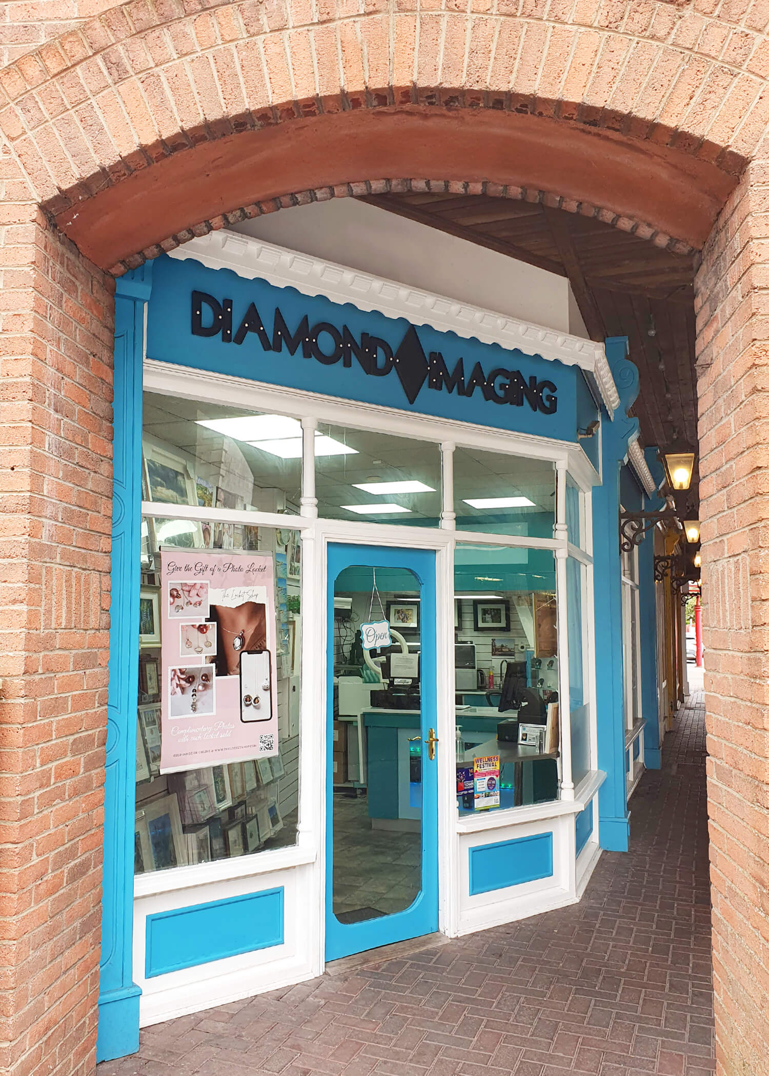 Shop front of the Locket Shop